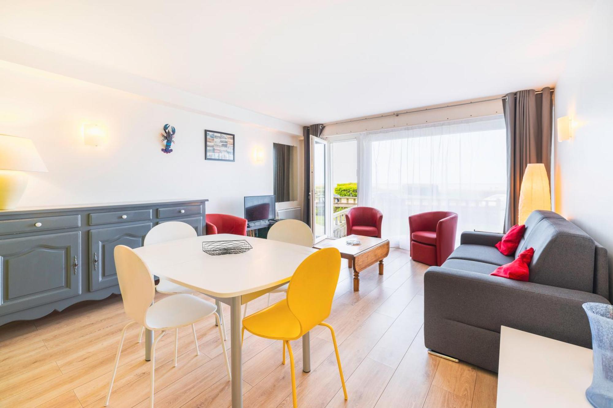 Spacieux Appart Pour 6, Front De Mer, Centre Le Touquet Kültér fotó